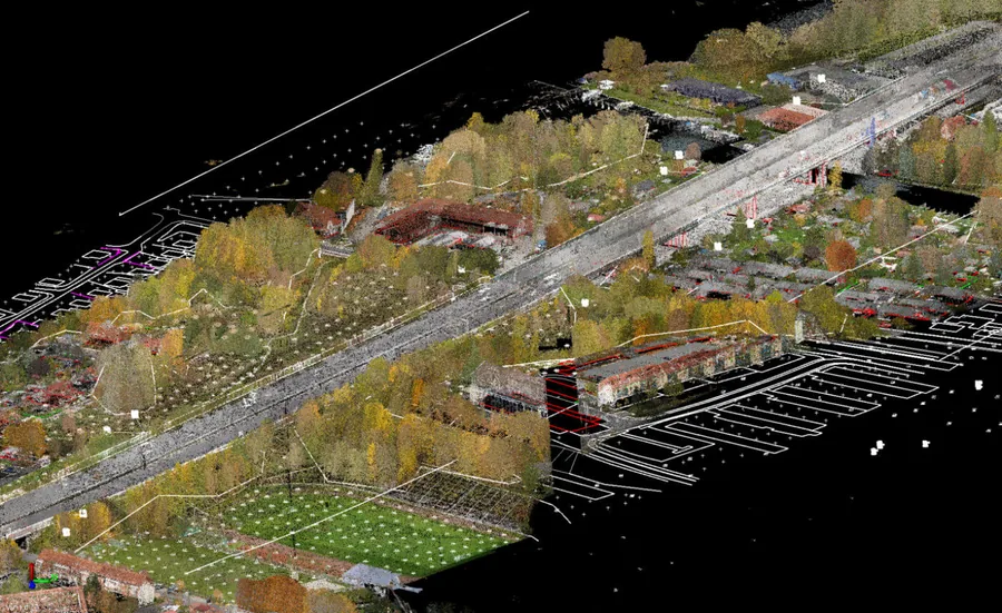 KIRIOLL's goal is to create a CAD drawing from a scanned point cloud.