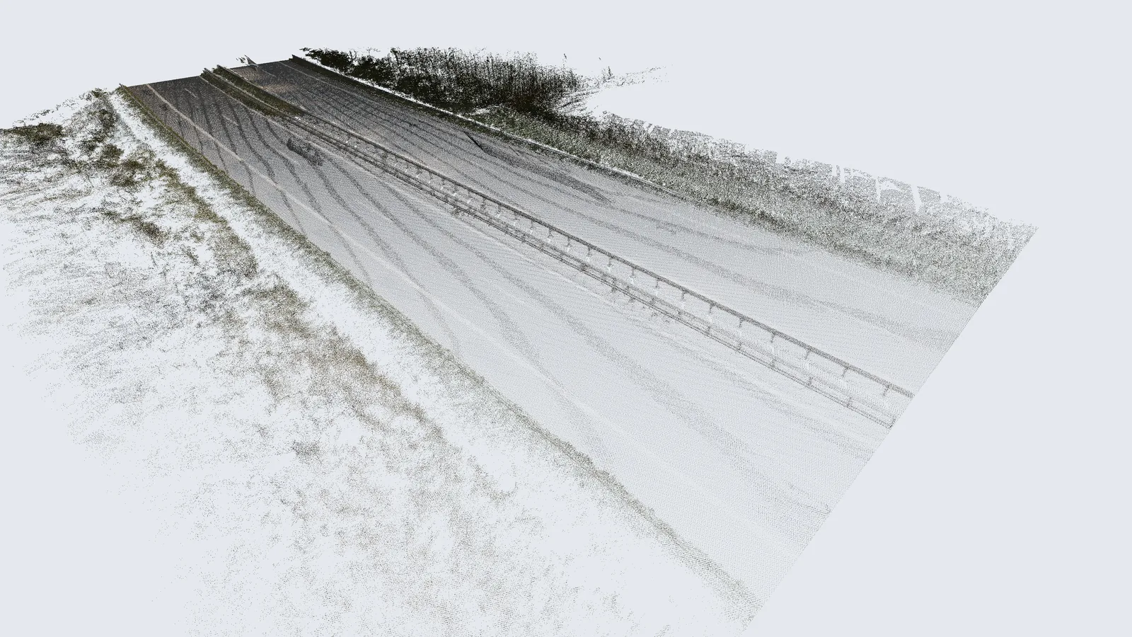 Segmented point cloud
